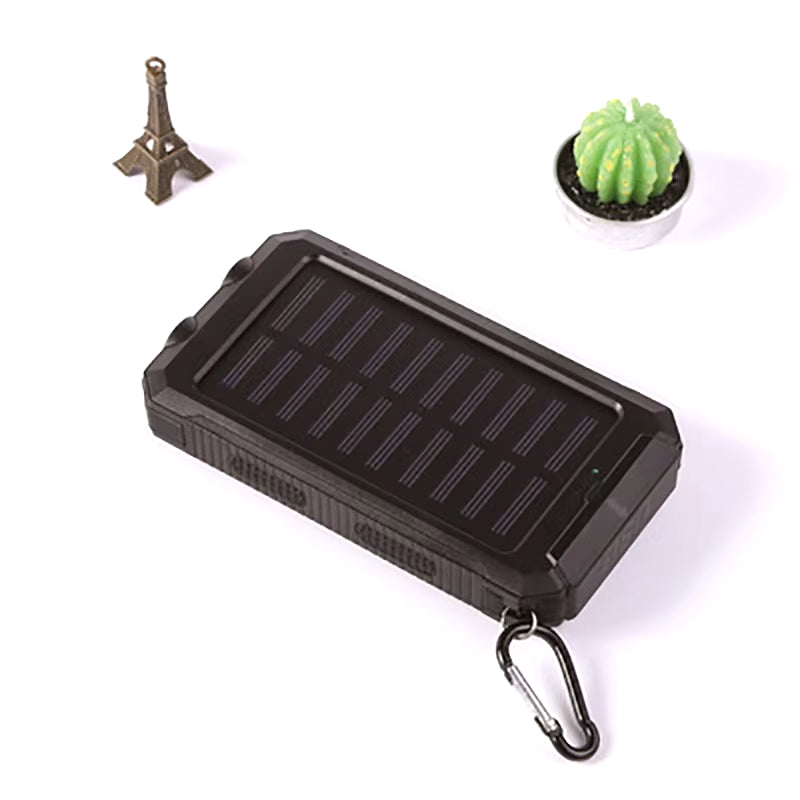 20000Mah Power Bank Waterproof Solar Powerbank External Battery Fast Mobile Phone Charger for Samsung Iphone Xiaomi Poverbank